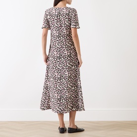 Pagine Silk Floral Dress