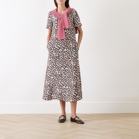 Pagine Silk Floral Dress