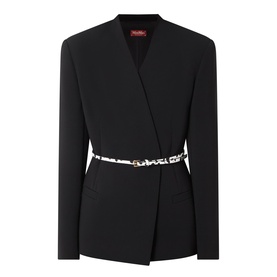 Quinoa Belted Blazer