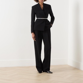Quinoa Belted Blazer