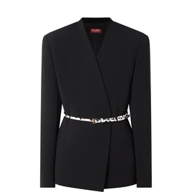 Quinoa Belted Blazer