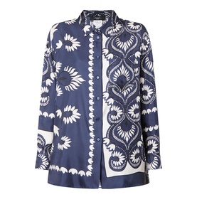 Lastra Silk Printed Blouse
