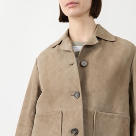 Palchi Patch Pocket Suede Jacket