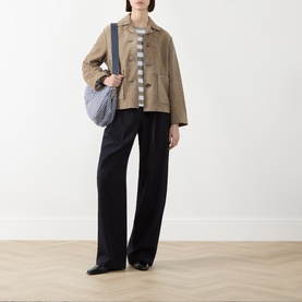 Palchi Patch Pocket Suede Jacket