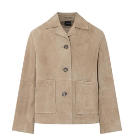 Palchi Patch Pocket Suede Jacket
