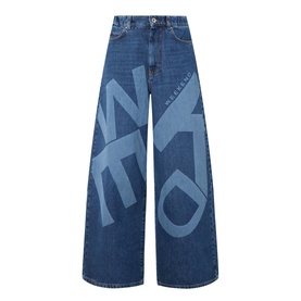 Vortice Cropped Wide Leg Jeans