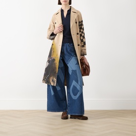 Vortice Cropped Wide Leg Jeans