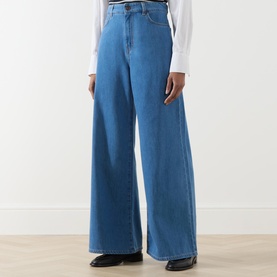 Vega High-Rise Wide Leg Trousers