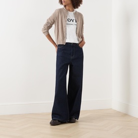Bella Mid-Rise Wide Leg Jeans