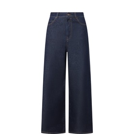 Bella Mid-Rise Wide Leg Jeans