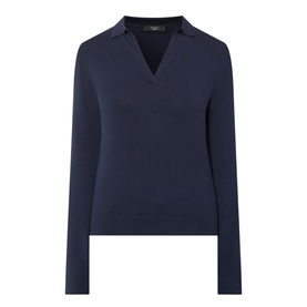 Palanca Knitted Polo Sweater
