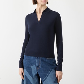 Palanca Knitted Polo Sweater