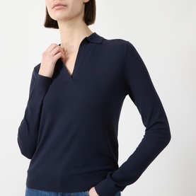 Palanca Knitted Polo Sweater