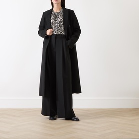 Cinema Flower Printed Silk Shirt