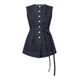 Dominio Denim Waistcoat