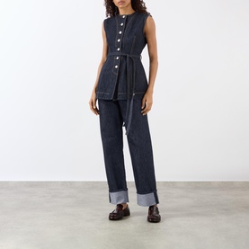 Dominio Denim Waistcoat