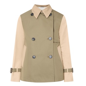 Biglia Cropped Trench Jacket