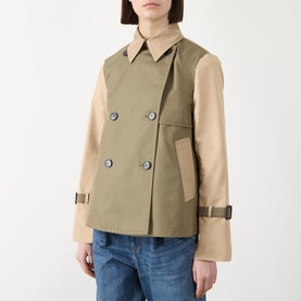 Biglia Cropped Trench Jacket