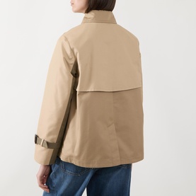 Biglia Cropped Trench Jacket