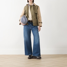 Biglia Cropped Trench Jacket