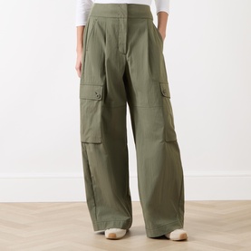 Aquila Wide Leg Cargo Trousers