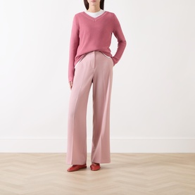 Visivo High-Rise Straight Leg Trousers