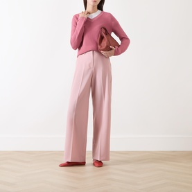 Visivo High-Rise Straight Leg Trousers