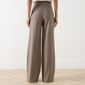 Cicala Tweed Wide Leg Trousers