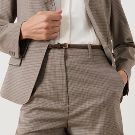 Cicala Tweed Wide Leg Trousers