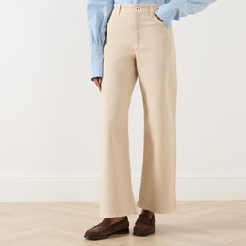 Medina High-Rise Wide Leg Trousers