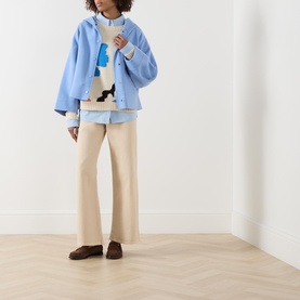 Medina High-Rise Wide Leg Trousers