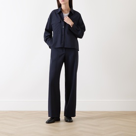 Mallo High-Rise Wide Leg Trousers