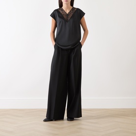 Dasta High-Rise Wide Leg Trousers