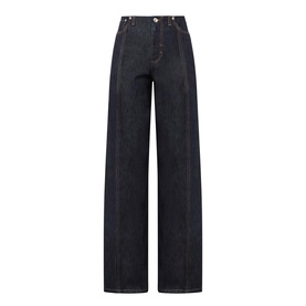 Dora Wide Leg Denim Trousers