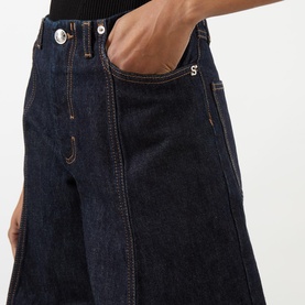 Dora Wide Leg Denim Trousers