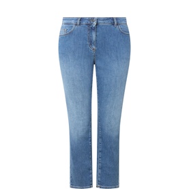 Adorno Straight Leg Denim Jeans