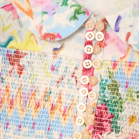 Orla Shirred Blouse