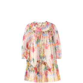 Beatrice Frill Mesh Dress