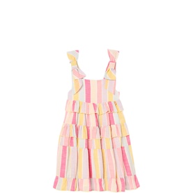 Nola Stripe Tiered Dress
