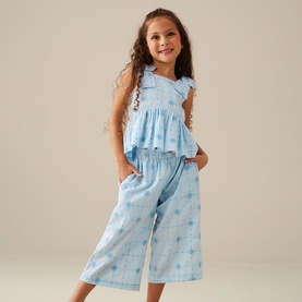 Nellie Embroidered Bow Cami Top