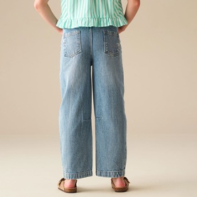 Mollie Barrel Leg Denim Jeans