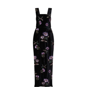 Clio Sequin Floral Gown