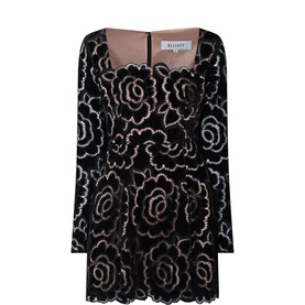 Eris Floral Mini Fitted Dress