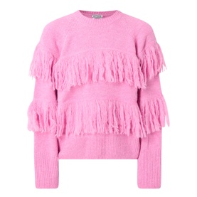Johns Fringed Knit Sweater