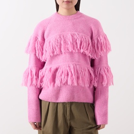 Johns Fringed Knit Sweater