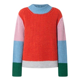 Jant Colour Blocked Knit Sweater