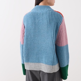 Jant Colour Blocked Knit Sweater