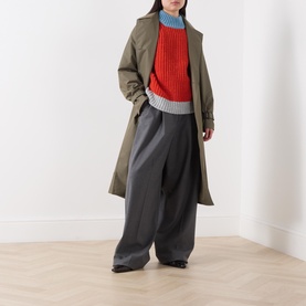 Jant Colour Blocked Knit Sweater
