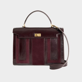 Mortimer Patchwork Top Handle Bag
