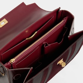 Mortimer Patchwork Top Handle Bag